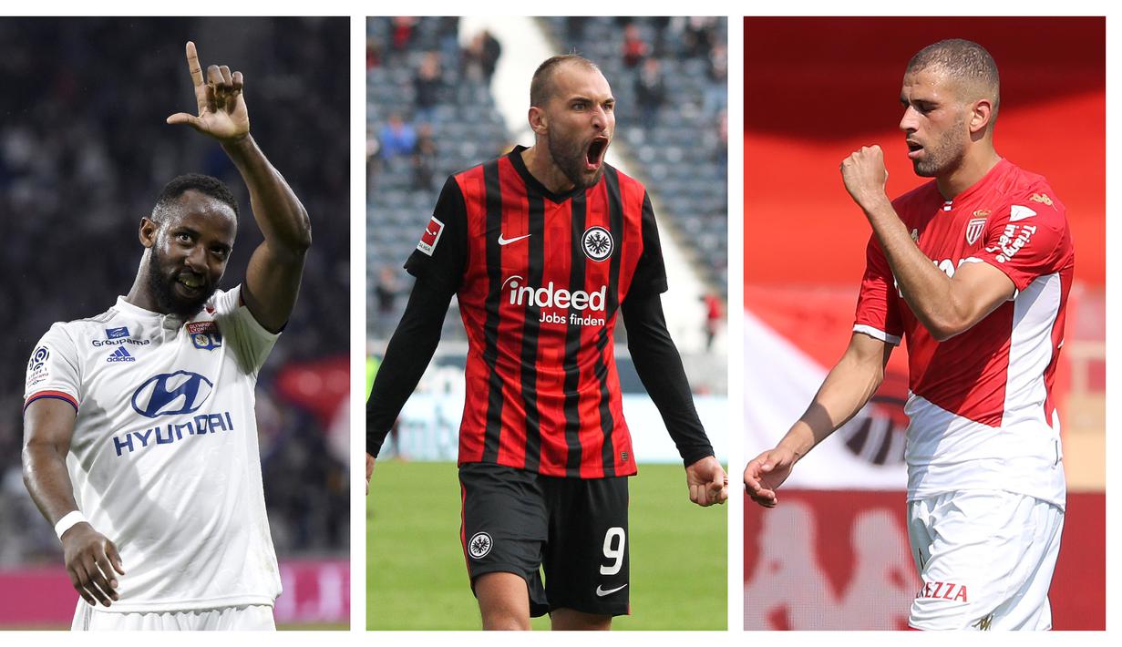 Bursa transfer musim dingin Eropa telah dibuka awal Januari 2021 lalu dan masih berlangsung hingga penutupan di awal Februari nanti. Berikut 7 transfer yang mungkin terlewatkan karena hanya berstatus pinjaman dan nilai transfer yang tidak terungkap. (Kolase Foto AFP)