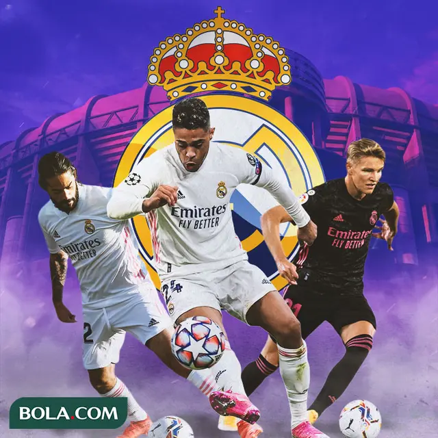 Real Madrid - Isco, Mariano Diaz, Martin Odegaard