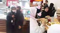 6 Potret Terbaru Lesti Kejora Tersenyum Saat Umrah, Ramah Ketemu Fans