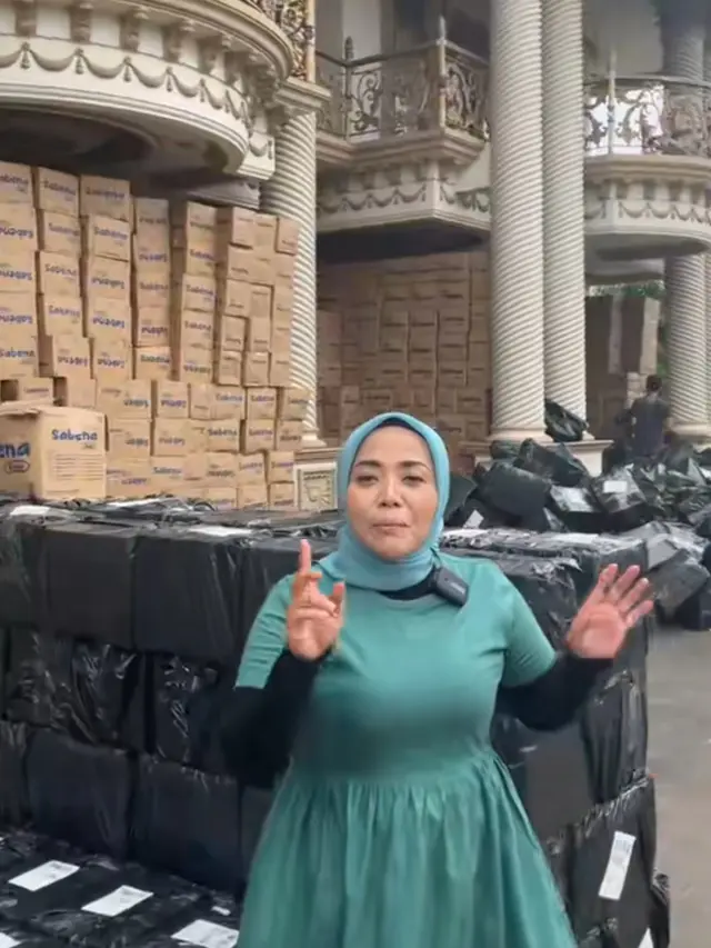Rumah Muzdalifah Jadi Gudang Makanan