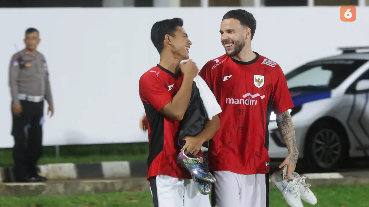 Latihan Timnas Indonesia