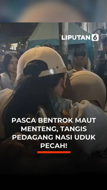 Pasca Bentrok Maut Menteng, Tangis Pedagang  Nasi Uduk Pecah!