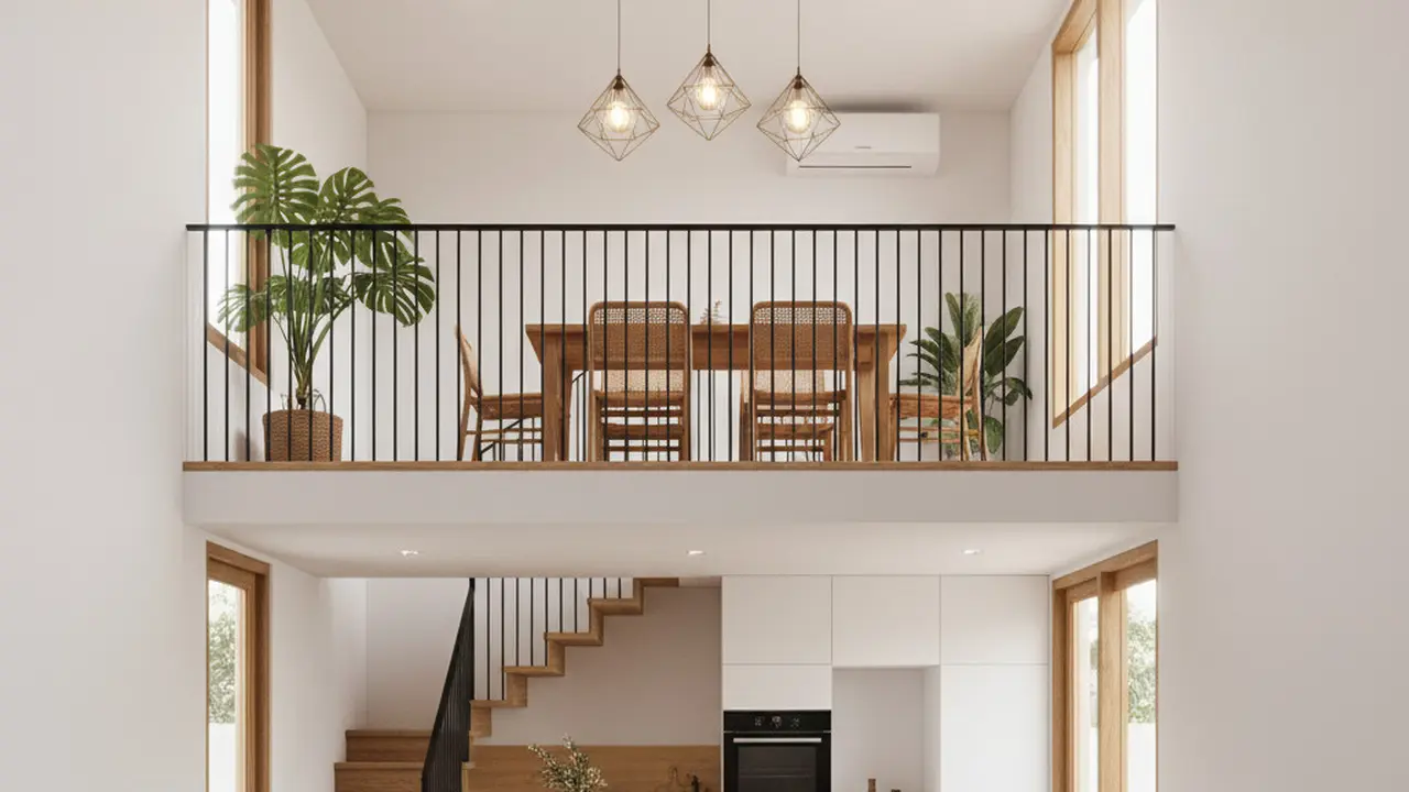 Model Rumah Mezzanine