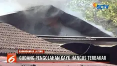 Tidak ada korban jiwa, namun ratusan kayu dan peralatan yang hangus terbakar menyebabkan pemilik gudang merugi hingga ratusan juta rupiah.