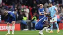 Gol Bernardo Silva pada menit ke-84 membungkam Chelsea dan memastikan langkah Manchester City ke ke Final Piala FA 2023/2024. (AP Photo/Ian Walton)