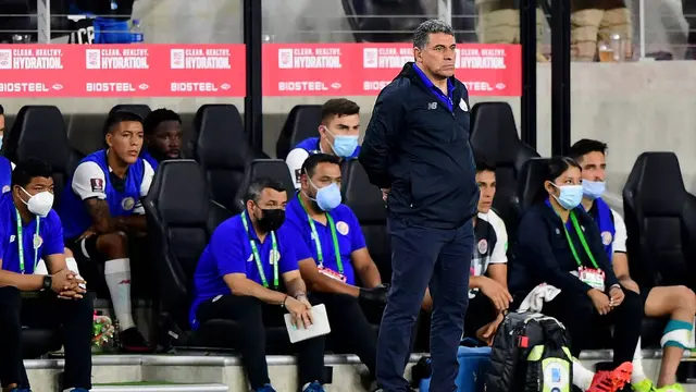 Luis Fernando Suarez, pelatih Kosta Rika (Photo: AFP/Emilee Chinn)