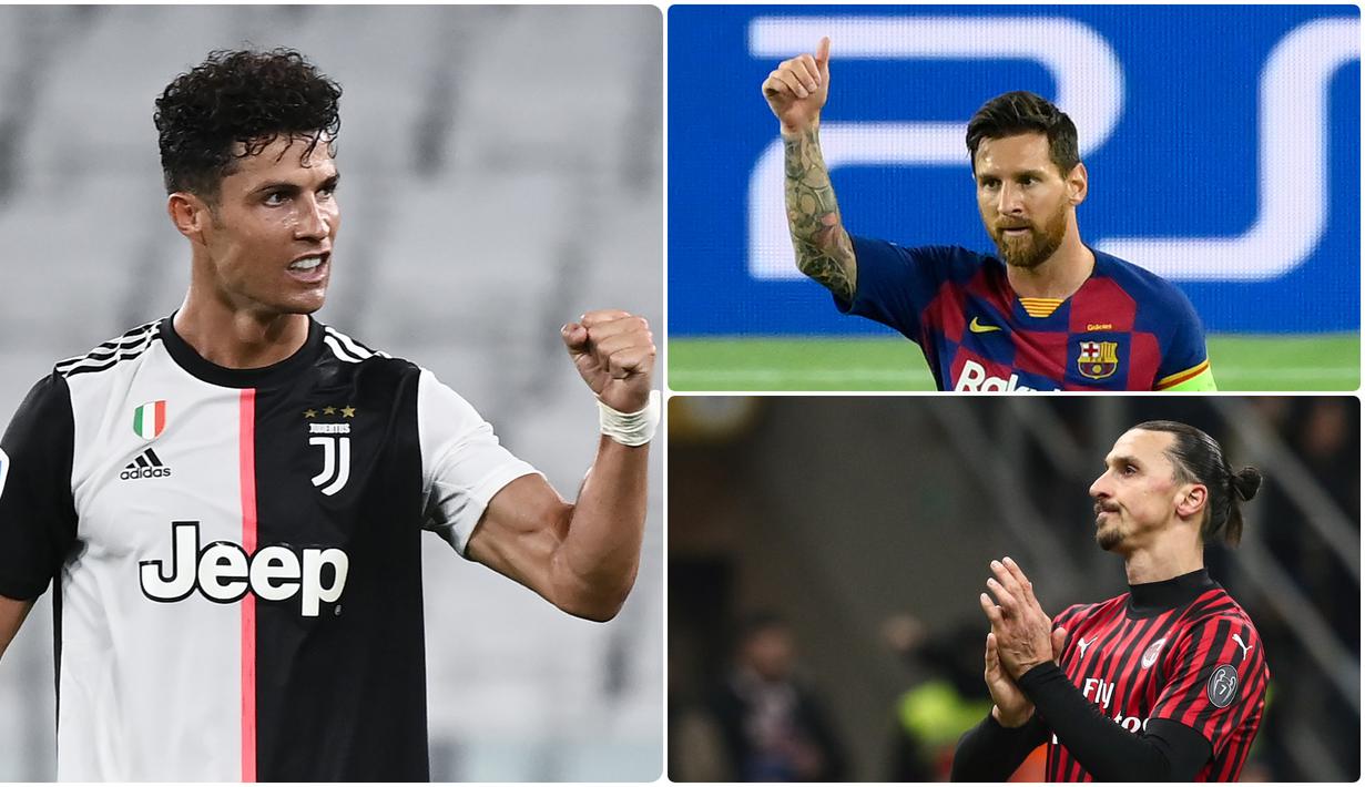 Cristiano Ronaldo menjadi salah satu pemain yang memiliki catatan apik dalam hal mengeksekusi bola penalti. Pemain asal Portugal ini memiliki tingkat keberhasil sampai 86 persen dalam penalti. Berikut Cristiano Ronaldo dan 5 algojo penalti terbaik di abad ke-21. (kolase foto afp)