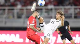 Bermain di hadapan publik sendiri, Skuad Garuda gagal mencetak satu pun gol ke gawang Lebanon pada laga uji coba terakhir jelang putaran keempat Kualifikasi Piala Dunia 2026 zona Asia grup B. (Bola.com/Abdul Aziz)