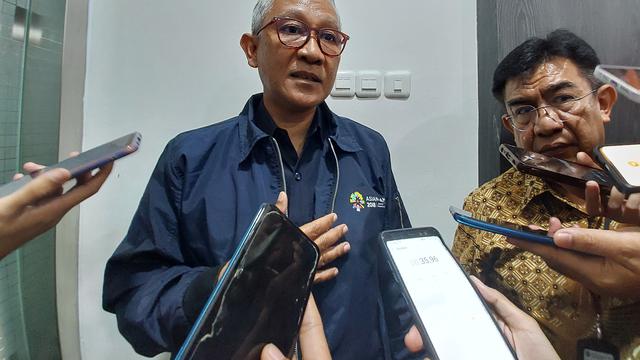 Direktur Jenderal Bea dan Cukai Kementerian Keuangan, Askolani  dalam Media Briefing, di Kantor Kementerian Keuangan, Jakarta, Selasa (12/12/2023). (Arief/Liputan6.com)