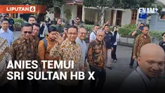 Anies Baswedan Temui Sri Sultan Hamengkubuwono X