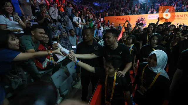 Mohammad Ahsan - Moment of Honor The Daddies di Indonesia Masters 2025