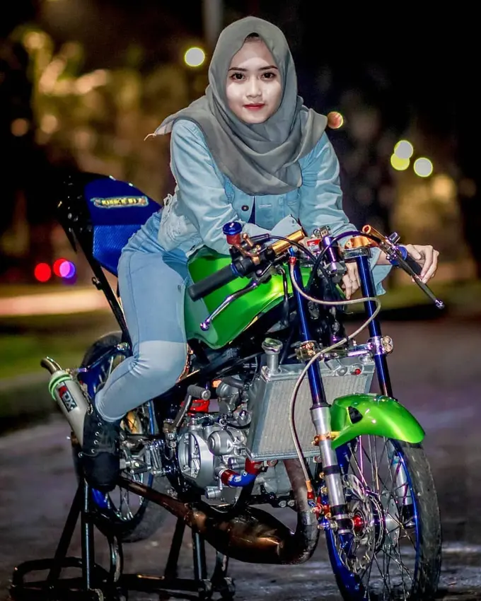 Potret Modifikasi Kawasaki Ninja Jari-jari Beserta Modelnya yang Cantik