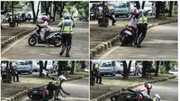 Kumpulan Potret Aksi Ibu-Ibu di Jalan Raya Naik Motor yang Bikin Geleng-Geleng Kepala (ist)