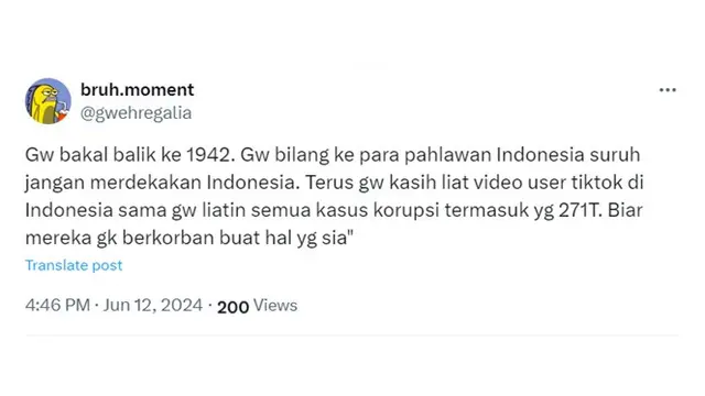 6 Keinginan Netizen Jika Punya Mesin Waktu Ini Bikin Tepuk Jidat