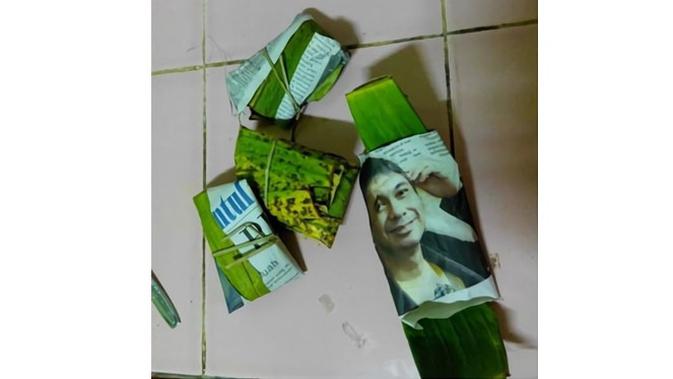 5 Foto Orang di Kertas Bungkusan Ini Bikin Ketawa Nyengir (sumber: Instagram.com/receh.id)