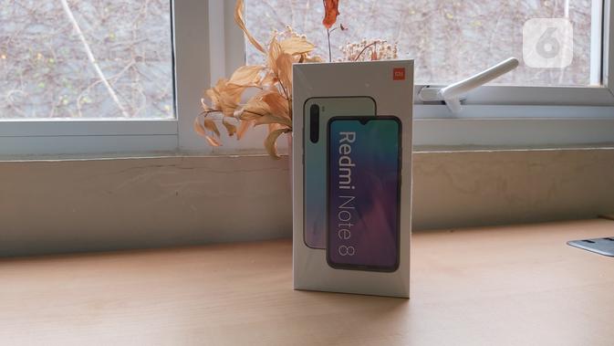 Boks penjualan Redmi Note 8. Liputan6.com/Iskandar