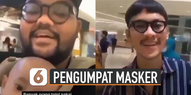 VIDEO: Terciduk, Ini Sanksi Bagi Pelaku yang Mengumpat Pengguna Masker