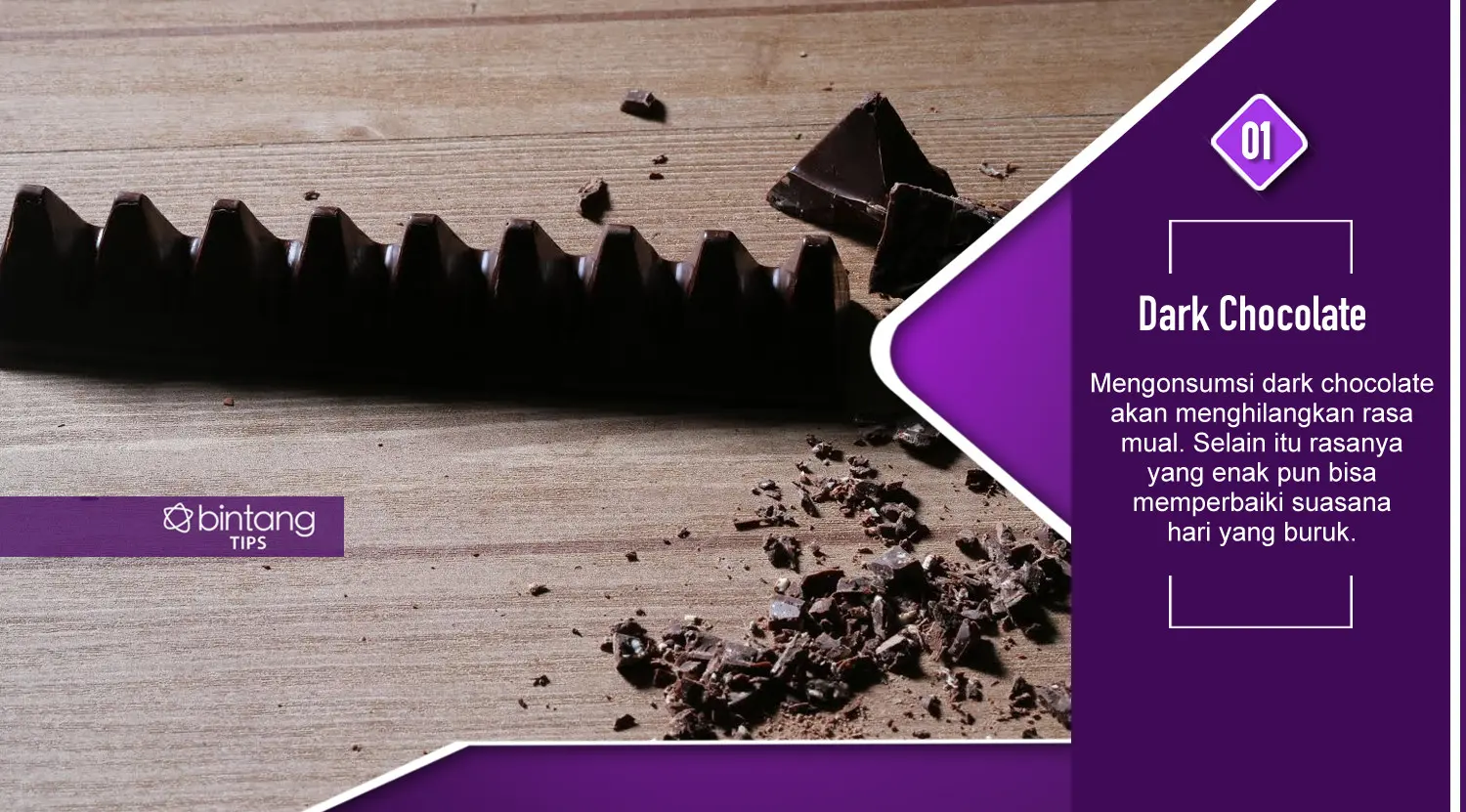 Makanan yang bisa bantu hilangkan rasa mual. (Foto: Adrian Putra, Digital Imaging: Nurman Abdul Hakim/Bintang.com)