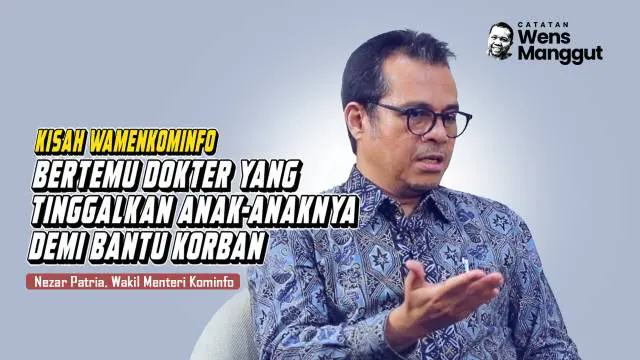 VIDEO: Kisah Wamenkominfo Bertemu Dokter yang Tinggalkan Anak-anaknya Demi Bantu Korban Tsunami Aceh 2004