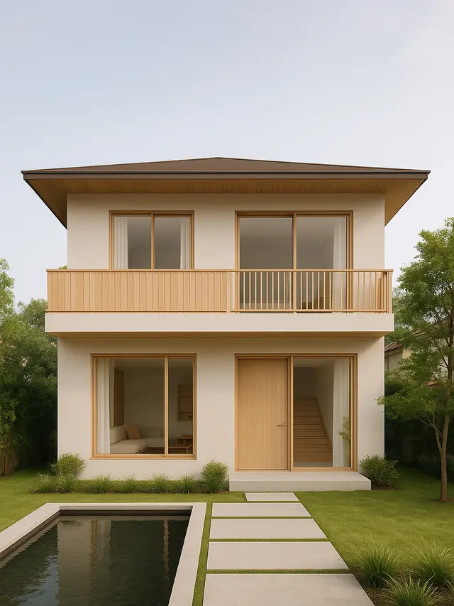 Rumah Tingkat 2 Minimalis Modern (Foto: ChatGPT)