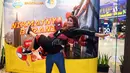 Bersama selebriti lainnya, Natalie Sarah juga turut hadir di gala premier film Spider-Man: Homecoming. Namun ada hal yang membuat Natalie sangat senang ketika hadir di nonton bareng tersebut. (Nurwahyunan/Bintang.com)