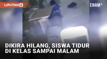 Seorang siswa buat khawatir orang tua karena tak kunjung pulang ke rumah usai sekolah. Setelah dicari, ternyata siswa tertidur di kelas sampai malam hari. Ia tertidur di lantai kelas dan dibangunkan oleh sejumlah orang yang menemukannya.