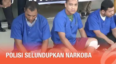 Seorang polisi nyambi jadi kurir narkoba. Ia bersama seorang rekannya menyelundupkan sabu seberat 15 kg dari Malaysia.