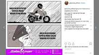 Berbagai hal bisa dijadikan Meme menarik, tidak terkecuali yang berkaitan dengan otomotif. (ist)