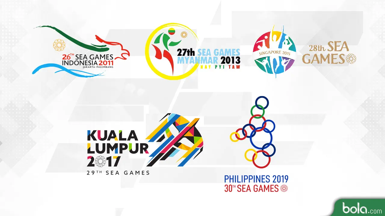 Logo-logo di SEA Games.