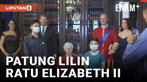 VIDEO: Patung Lilin Ratu Elizabeth II di Museum Maxico Ramai Dikunjungi Warga