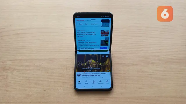 Oppo Find N2 Flip (Liputan6.com/Giovani Dio Prasasti)