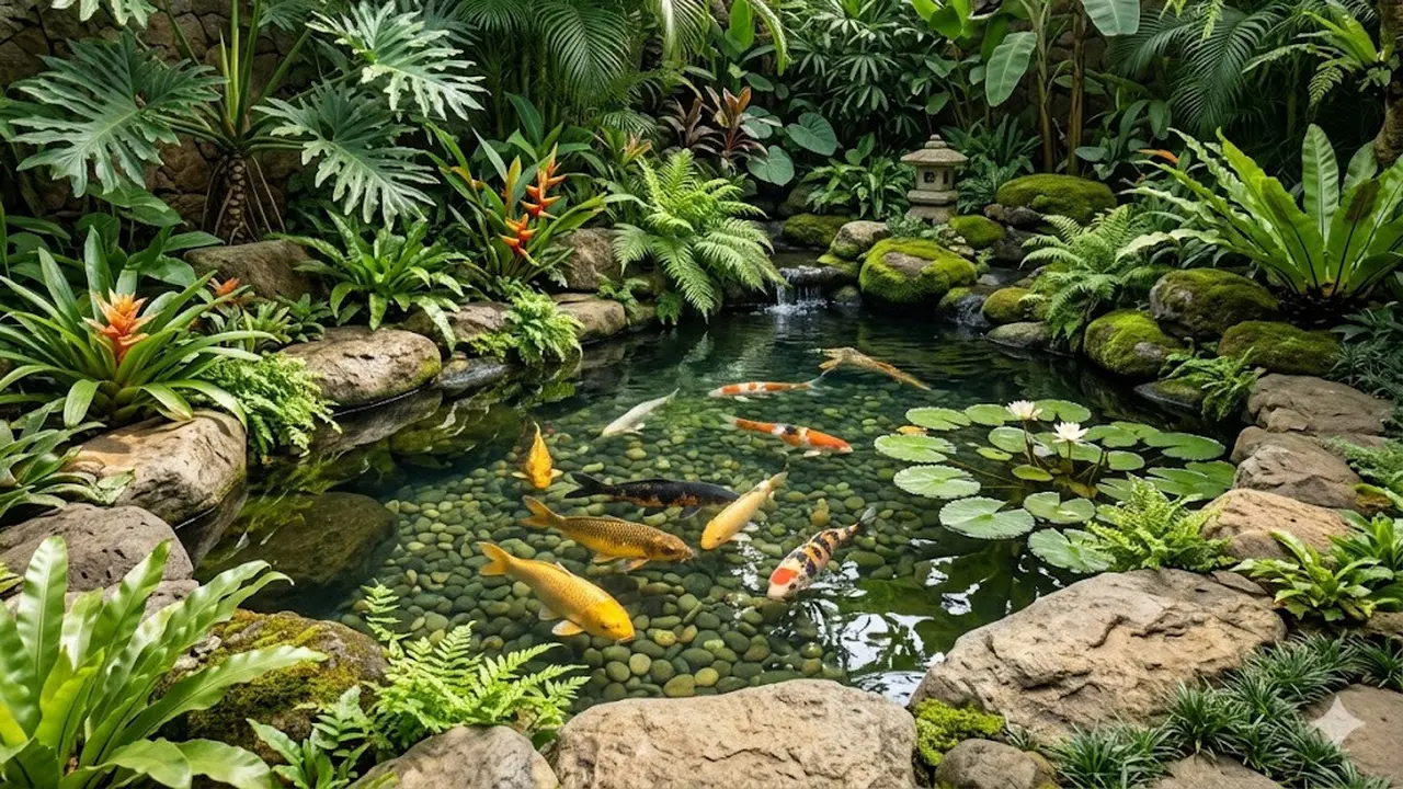 Tanaman yang Aman Ditanam di Tepi Kolam Ikan Hias
