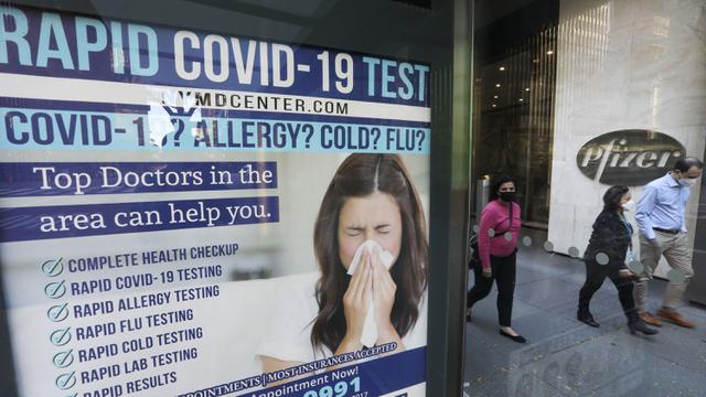 FOTO: Kasus COVID-19 di AS Sentuh Angka 10 Juta