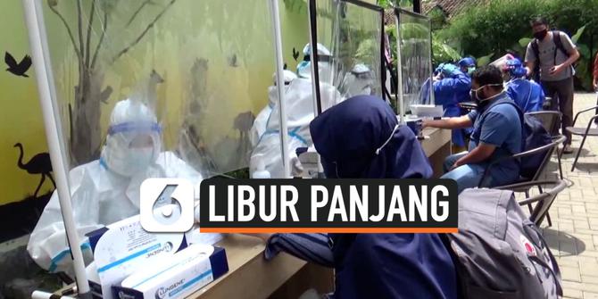 VIDEO: Tes Rapid, Belum Ditemukan Wisatawan Reatif Covid-19 di Lembang