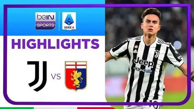 Berita Video, Highlights Liga Italia antara Juventus Vs Genoa pada Senin (6/12/2021)