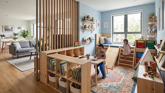 Tips Mendesain Ruang Bermain Indoor untuk Anak di Rumah Mungil/AI Generated