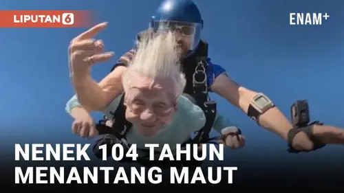 VIDEO: Nenek 104 Tahun Taklukkan Olahraga Ekstrem!