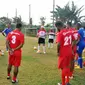 Timnas Fiji saat berlatih di Bekasi sebagai persiapan melawan Timnas Indonesia. (Bola.com/Fiji FA)