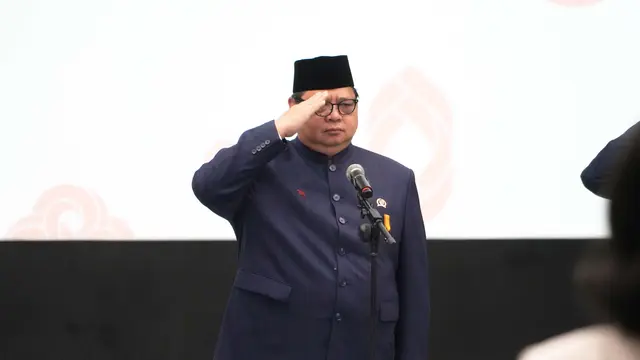 Upacara Peringatan HUT ke-81 Kemerdekaan RI di lingkungan Kementerian Koordinator Bidang Perekonomian