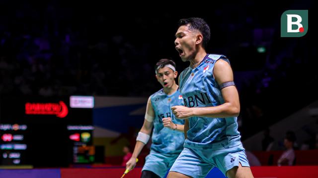 Foto: Fajar/Rian dan Leo/Daniel Sukses Maju ke Babak 16 Besar setelah Menang Dua Game Langsung di Hari Pertama Indonesia Masters 2024