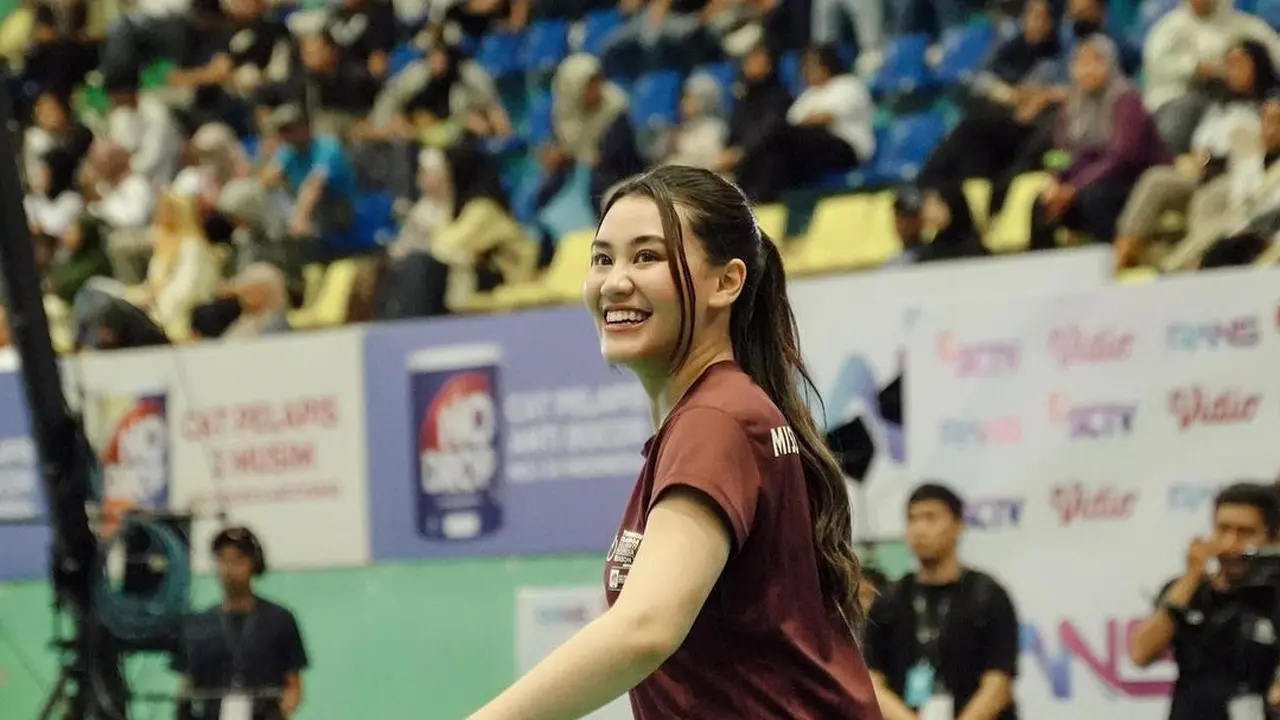 Aaliyah Massaid main bulu tangkis bareng Thariq Halilintar (Instagram/aaliyah.massaid)