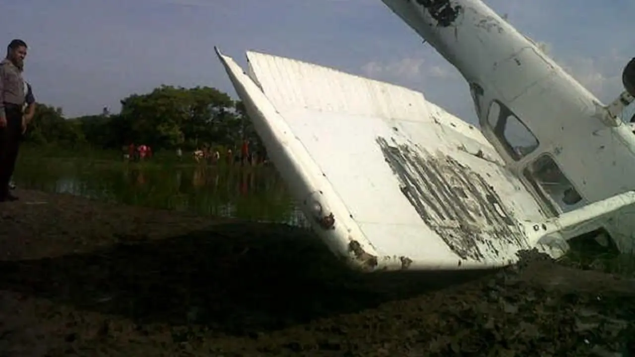 Pesawat Jatuh Demak