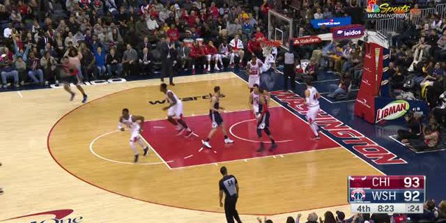 VIDEO : GAME RECAP NBA 2017-2018, Wizards 114 vs Bulls 110