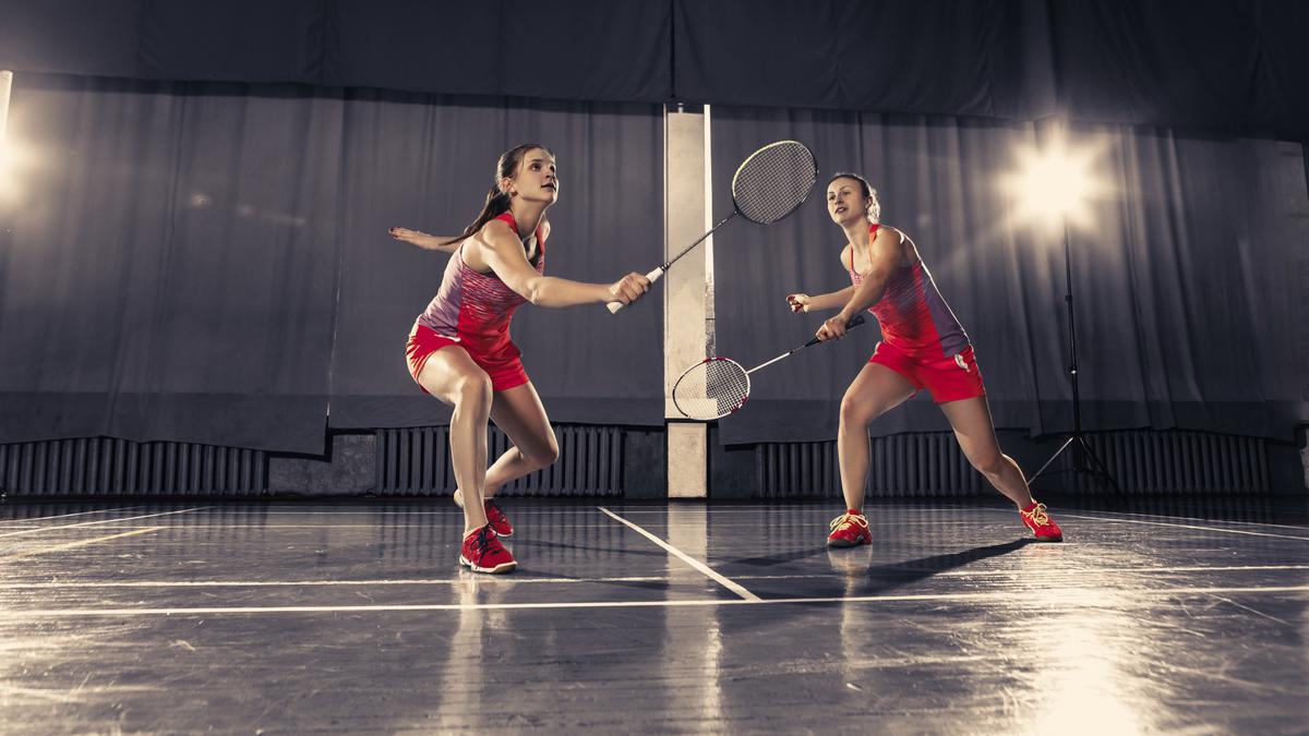 Gambar pertandingan badminton