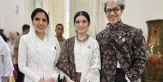 Selvi Ananda dan Didiet Maulana di pelantikan pengurus Dekranas 2024--2029. (dok. Instagram @didietmaulana/instagram.com/p/DEwy3i3Stnn/)