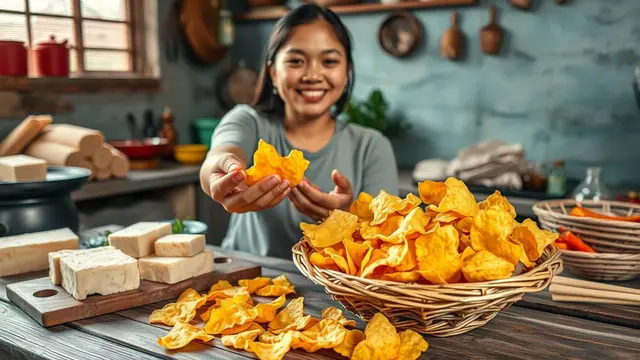 resep keripik tempe