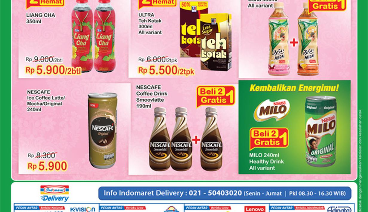 Haus? Yuk, Beli yang Seger-seger di Promo Aneka Minuman ...