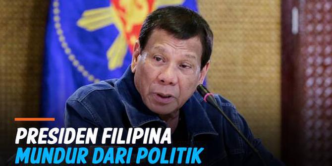 VIDEO: Duterte Mundur dari Politik Filipina, Buka Jalan untuk Sang Putri?