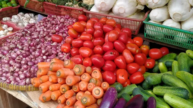 Harga Pangan Pasar Kebayoran Lama, Senin (24/8)