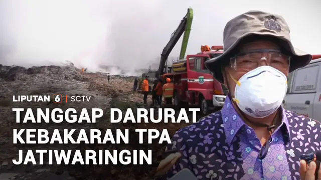 Hari Ketiga Kebakaran TPA Jatiwaringin, Warga Alami Gangguan Kesehatan
